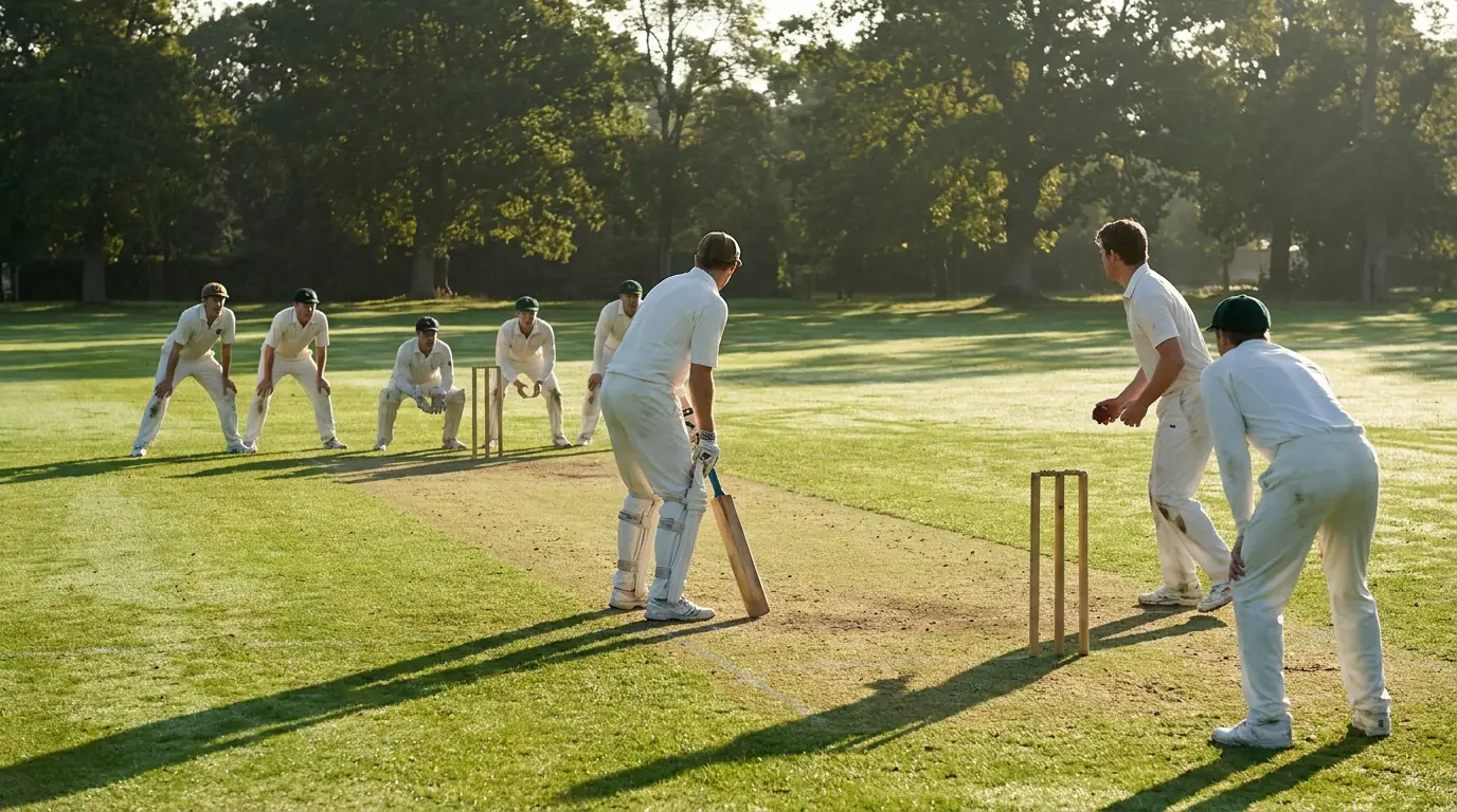 Cricket morning session under way with fresh players
